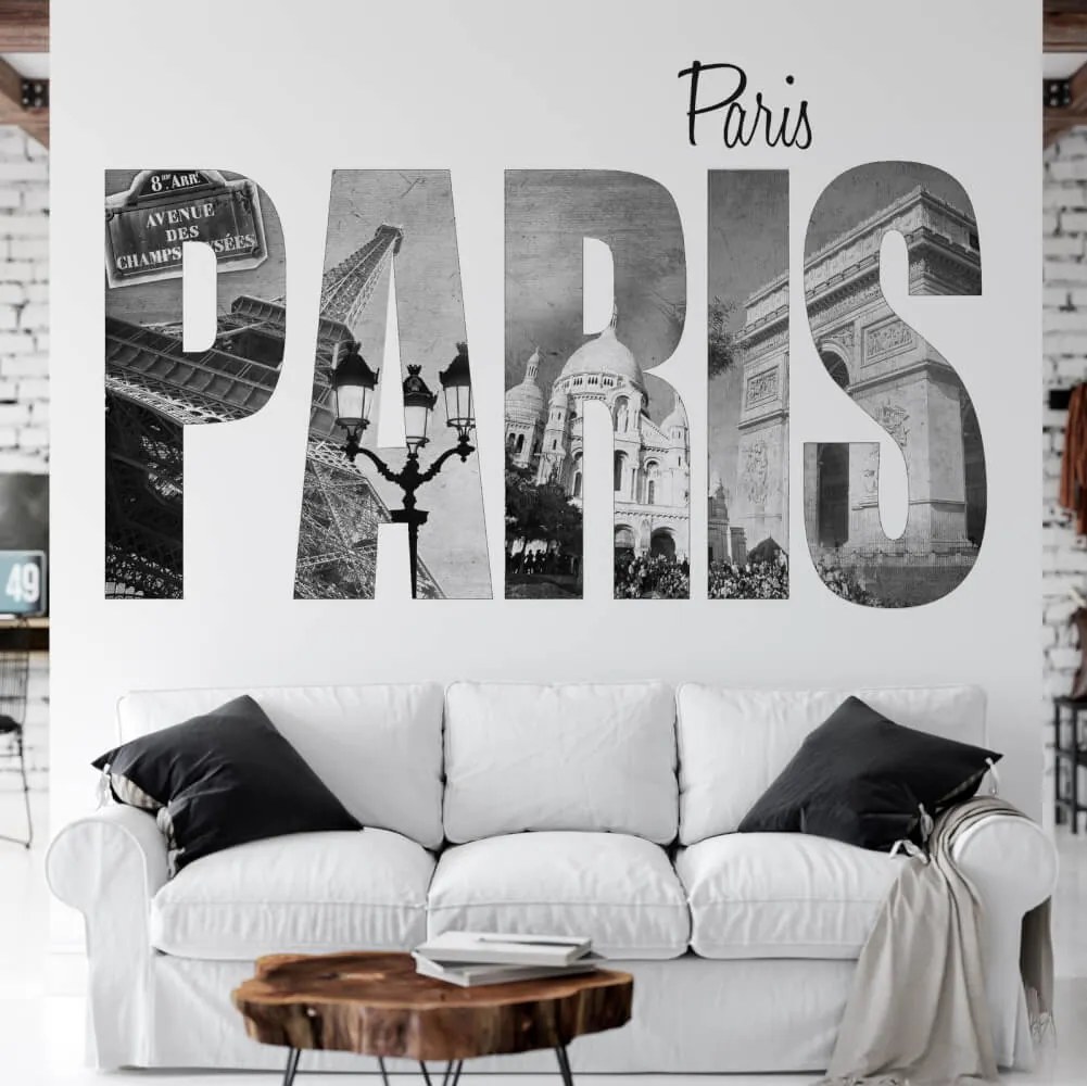 Adesivo da parete - Parigi | Inspio