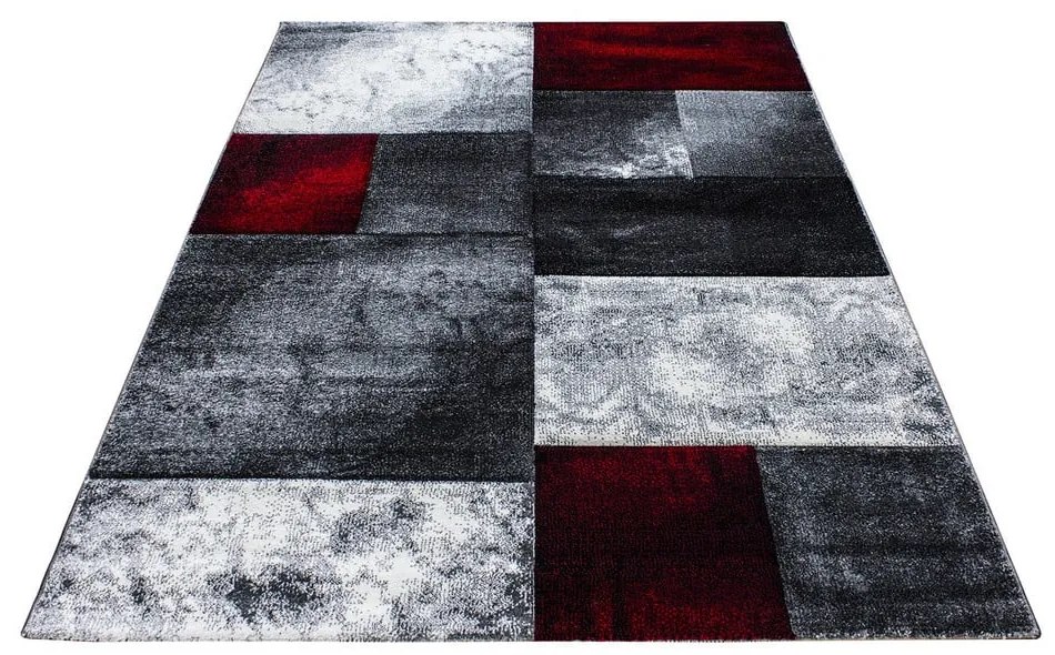 Tappeto bordeaux-grigio 80x150 cm Hawaii - Ayyildiz Carpets