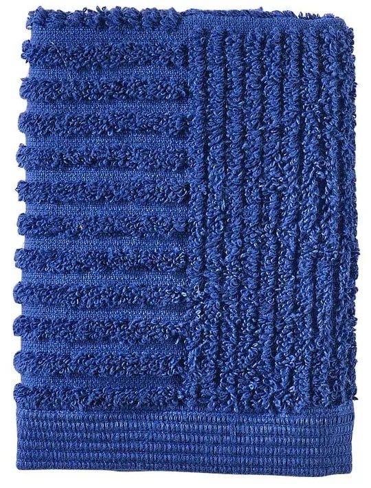 Asciugamano tipo terry blu in cotone 30x30 cm Classic – Zone