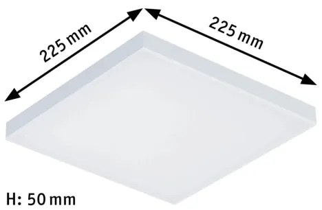 Paulmann 79820 - LED/12W Plafoniera con dimmer VELORA 230V