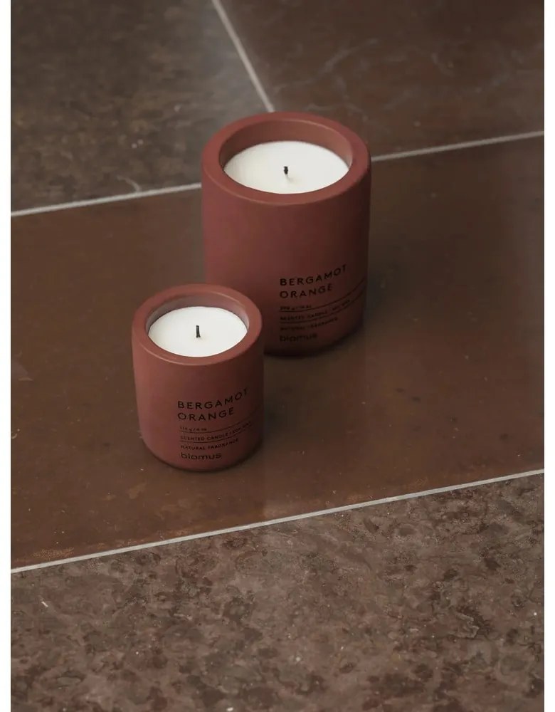 Candela in cera di soia profumata tempo di combustione 55 h Fraga: Bergamot Orange – Blomus