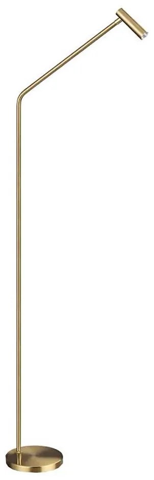 Ideal Lux - Lampada LED da terra EASY LED/3,5W/230V CRI 90 ottone