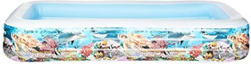 Intex - piscina gonfiabile family tropical cm. 305x183x56H piscine fuoriterra