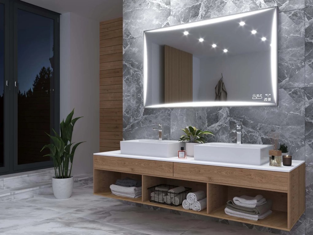Specchio con LED illuminazione M5 premium