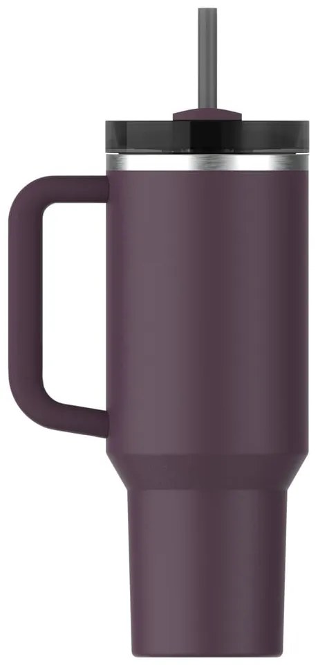 Borraccia termica viola scuro in acciaio inox 1,18 l Quencher H2.0 FlowState Tumbler Plum – Stanley