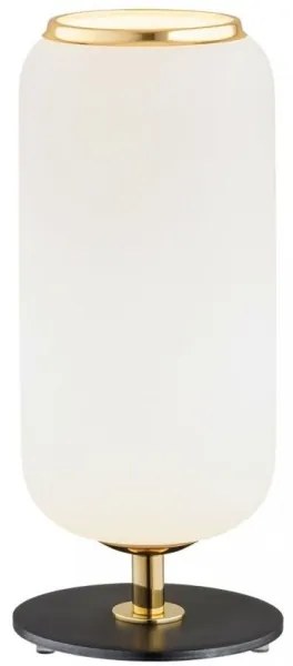 Argon 4994 - Lampada da tavolo VALIANO 1xE27/15W/230V nero/bianco/oro