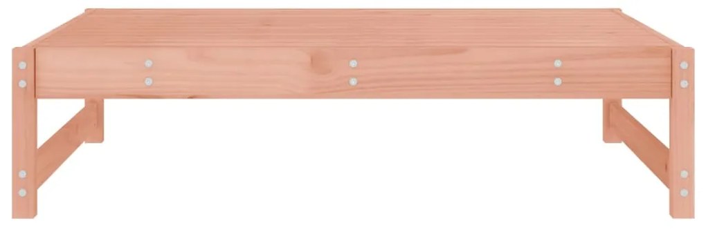 Poggiapiedi da giardino 120x80 cm in legno massello di douglas
