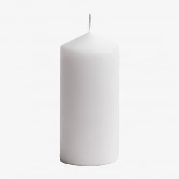 Candela Bercial Bianco & ↑15 Cm - Sklum