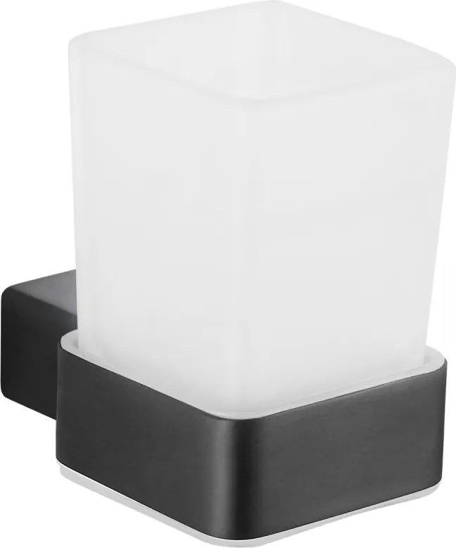 Mexen Pavo portaspazzolino, nero - 7030438-70