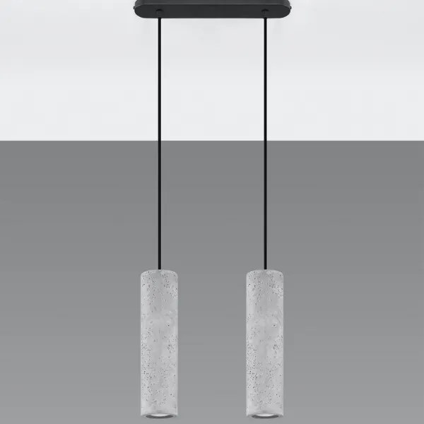 Lampadario a sospensione con filo LUVO 2xGU10/40W/230V