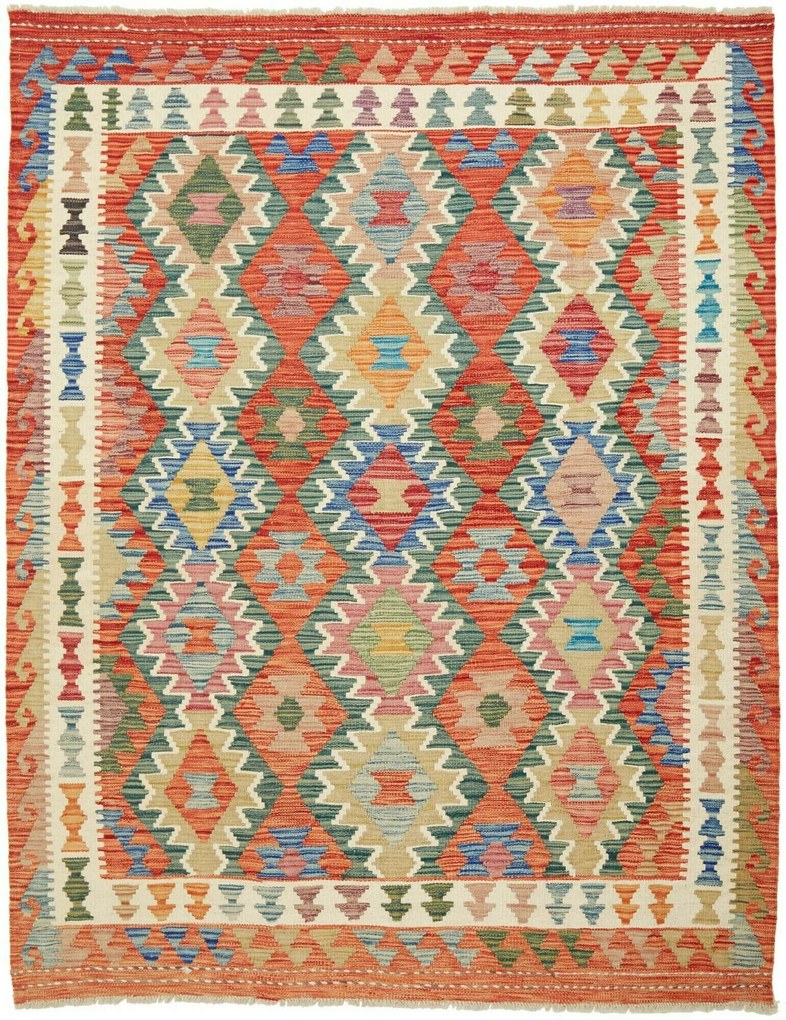 Kilim Tappeto 160 x 200 (Pakistan) Tessuto A Mano