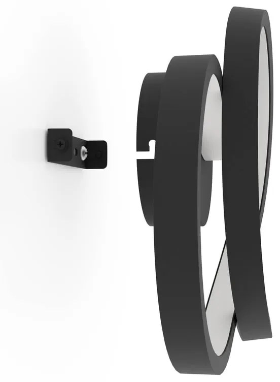 Applique LED design Gianella nero IP20, luce bianco caldo 1400 lumen, EGLO