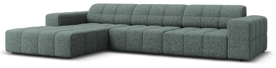 Divano angolare turchese (angolo sinistro) Chicago - Cosmopolitan Design