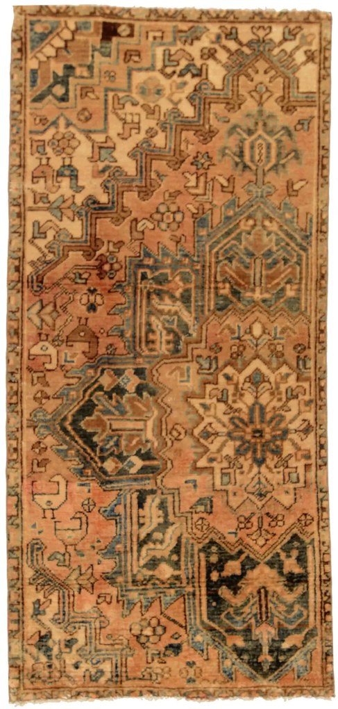 Heriz Tappeto persiano 190x90 (Iran)