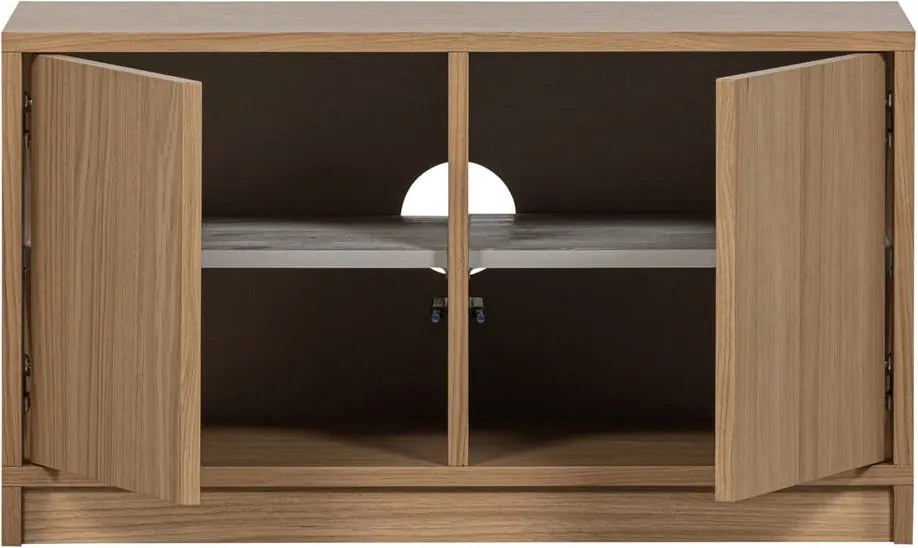 Parete attrezzata modulare in rovere naturale 227x243 cm Modulair - vtwonen