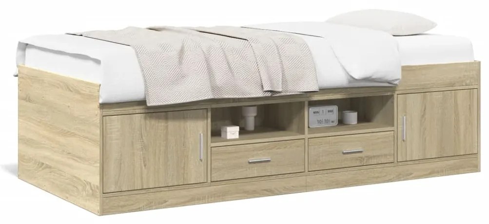 Divano Letto Con Cassetti Senza Materasso 75x190 Cm /