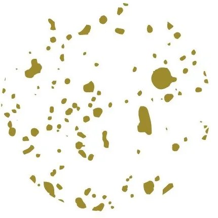 Cassettiera con 2 cassetti in oro e bianco Birger - Bigso Box of Sweden