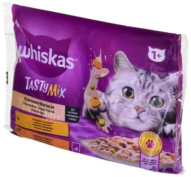 Cibo per gatti Whiskas Tasty Mix Pollo Tacchino Agnello Vegetale