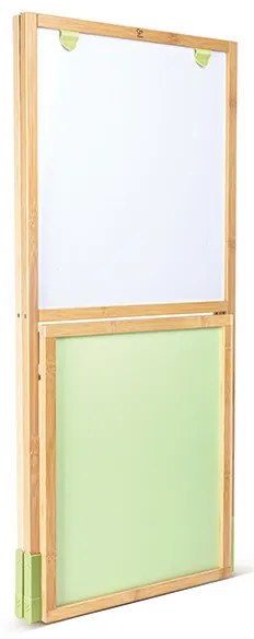 Lavagna da disegno in bambù con cavalletto