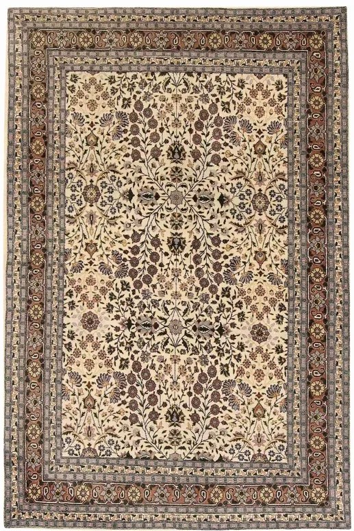 Sarouk Tappeto persiano 200 x 130 Beige (Iran) Annodato A Mano