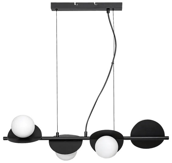 Rabalux 72225 - Lampadario a sospensione con filo JULES 4xG9/5W/230V