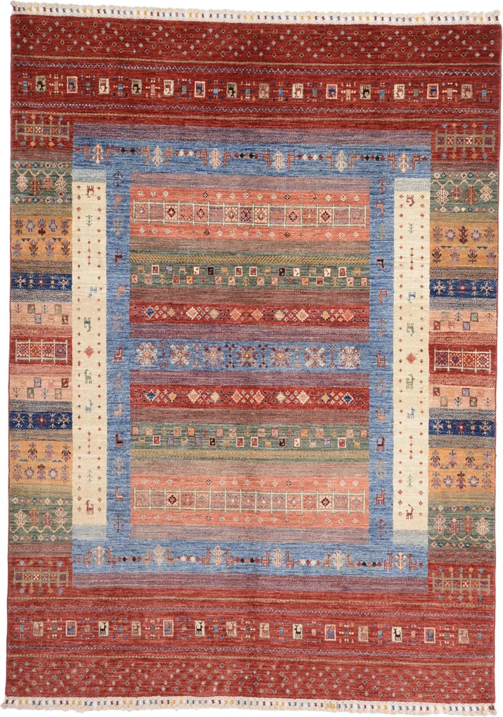 Samarkand Tappeto 170x240 (Pakistan) Annodato A Mano