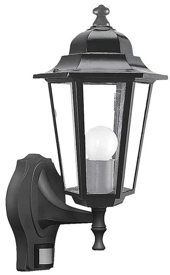 Rabalux 8217 - Lampada da parete esterna VELENCE con sensore 1xE27/60W/230V