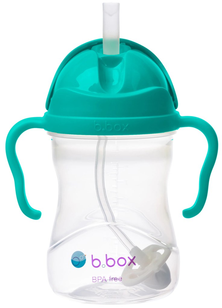 Tazza con cannuccia – verde giada 240 ml