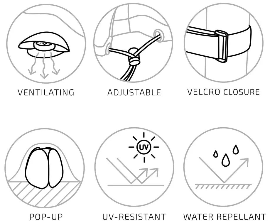 Copertura protettiva per tavolo da giardino 235x155x95 cm - House Nordic