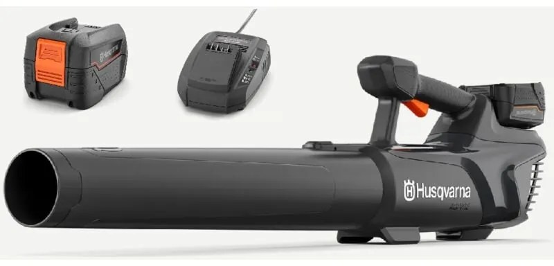 Soffiatore a batteria HUSQVARNA ASPIRE B8X-P4A 18V velocita' aria 40 m/s Macchina + batteria + caricabatteria