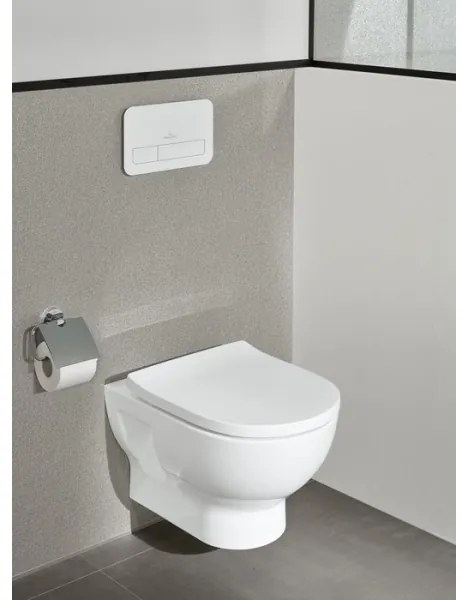 Villeroy & Boch TVA15101300061 - Porta rotolo per carta igienica ELEMENTS in cromo lucido