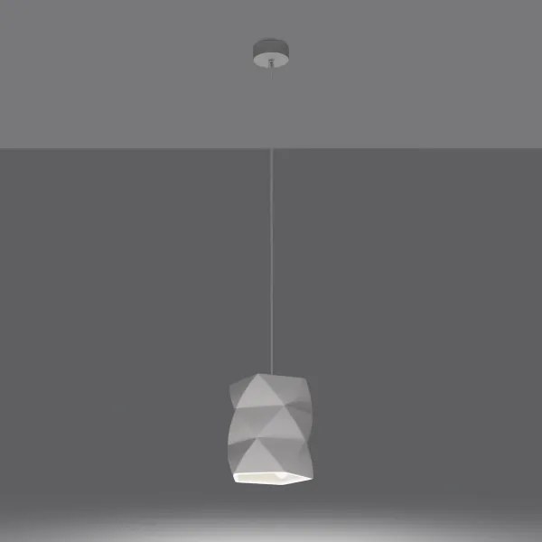 Sollux SL.1250 - Lampadario a sospensione con filo GOBI 1xE27/15W/230V ceramiche