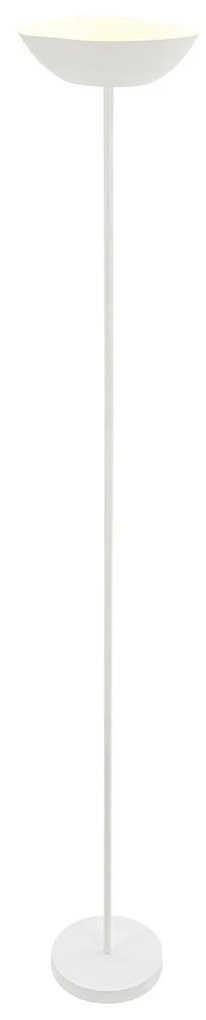 Piantana Contemporanea Estate Metallo Bianco Led Integrato 6W 2700K