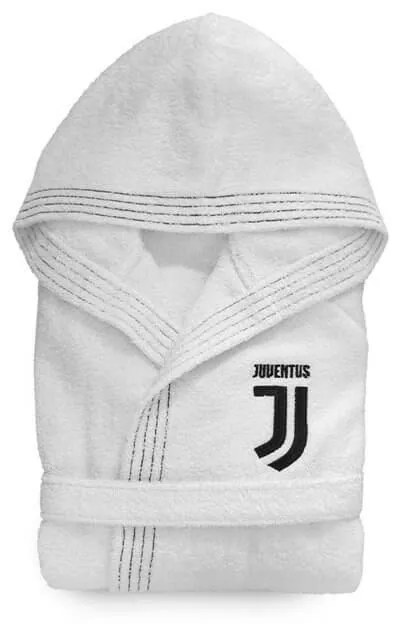 Accappatoio Uomo F.C. Juventus Ufficiale in Puro cotone  Taglia pigiami S