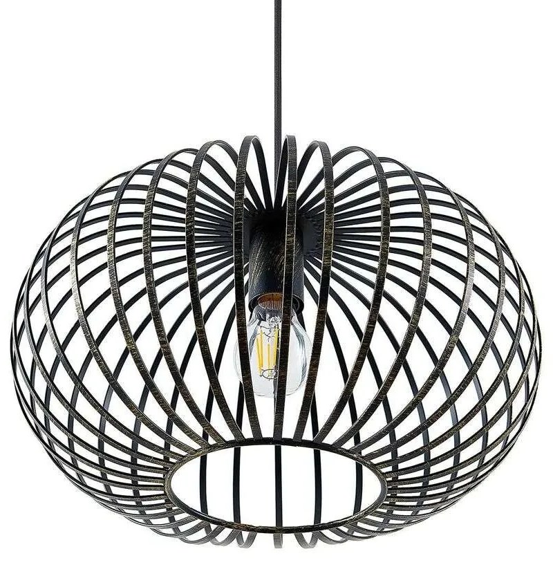 Lindby - Rosalea Lampada a Sospensione Black/Brass Lindby