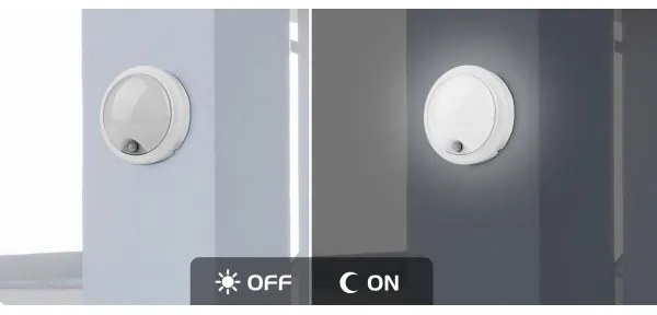 Rabalux 77029 - Lampada da parete LED esterna con sensore LED/15W/230V IP54