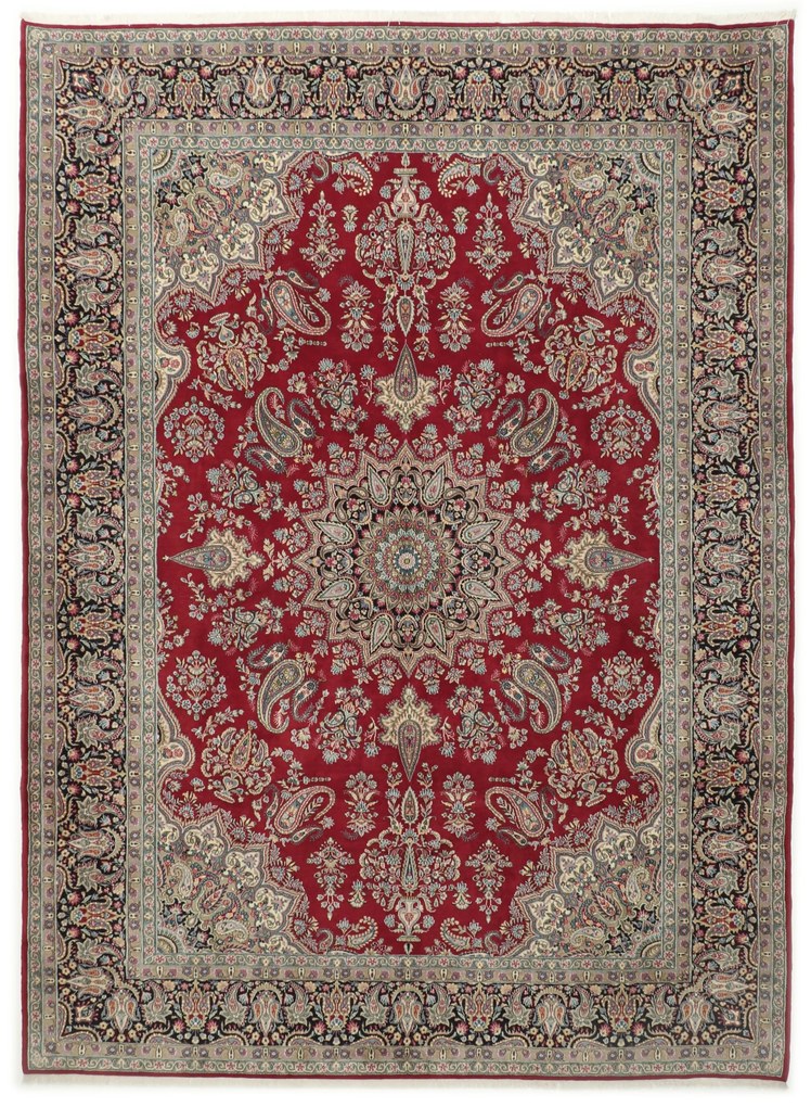 Kerman Tappeto 250 x 330 (Iran) Annodato A Mano