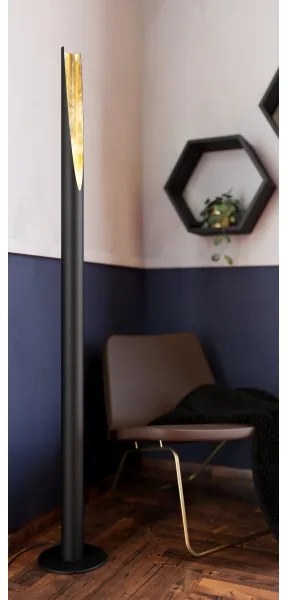 Eglo 97584 - Lampada LED da terra BARBOTTO 1xGU10/4,5W/230V nero