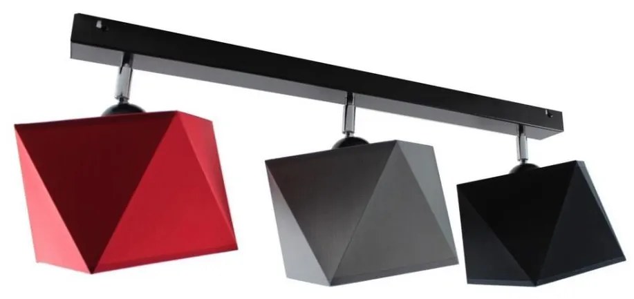 Lampadario a plafone DIAMENT 3xE27/60W/230V