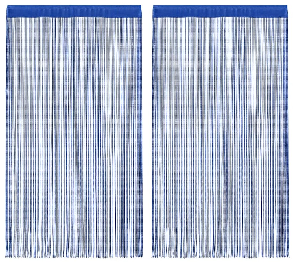 Tende A Filo 2 Pz 100x250 Cm Blu /