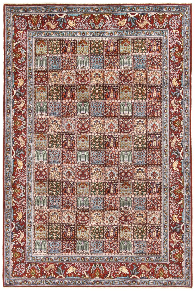 Moud Tappeto persiano 210x300 (Iran) Annodato A Mano