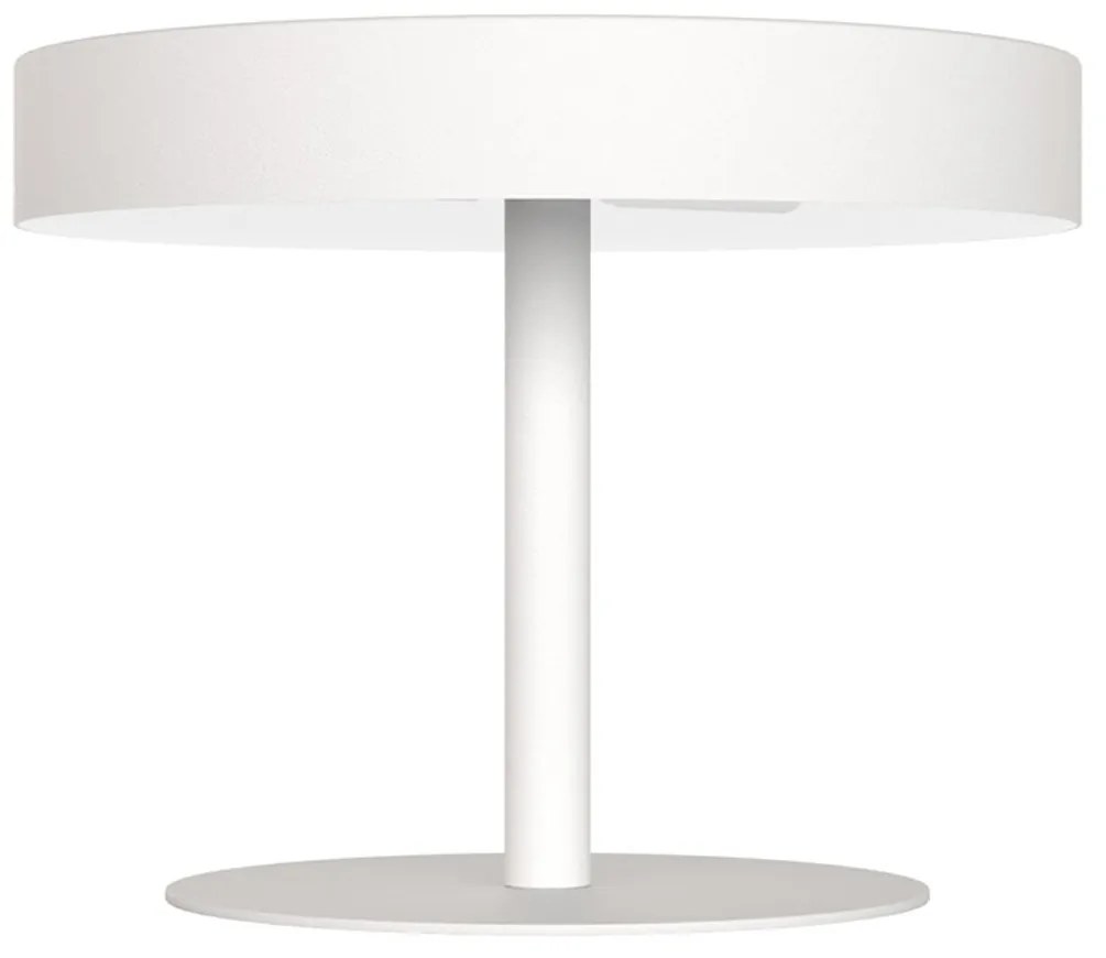 Lampade Da Scrivania Minimal Poseidone Acciaio Bianco 2 Luci G9 Ip20