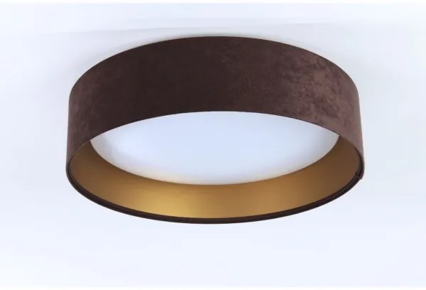 Lampada da soffitto LED GALAXY 24W 230V marrone/oro
