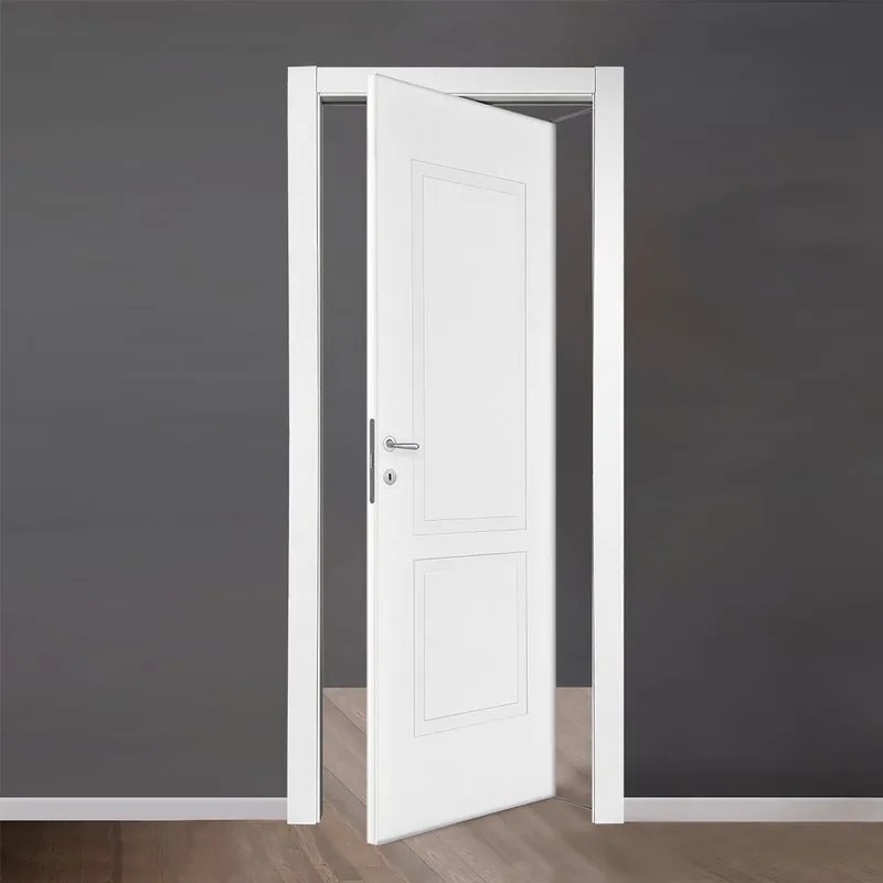 Porta rototraslante Febe bianco L 80 x H 210 cm reversibile