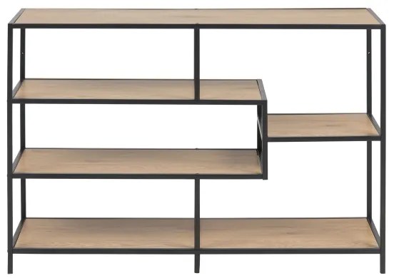 Libreria SARON quercia/nero