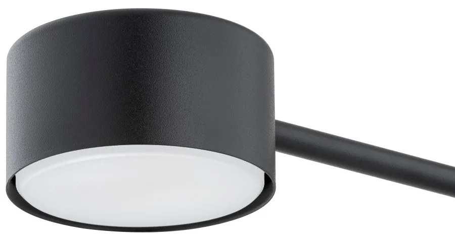 Lampadario a Sospensione in Acciaio GX53 MODUS 4 Nero 4xGX53 Colore del corpo Nero