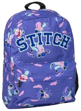 Zaino Scuola Stitch Viola 32 x 12 x 42 cm