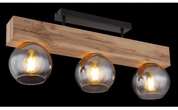 Globo 15656-3D - Plafoniera MOITAS 3xE27/40W/230V