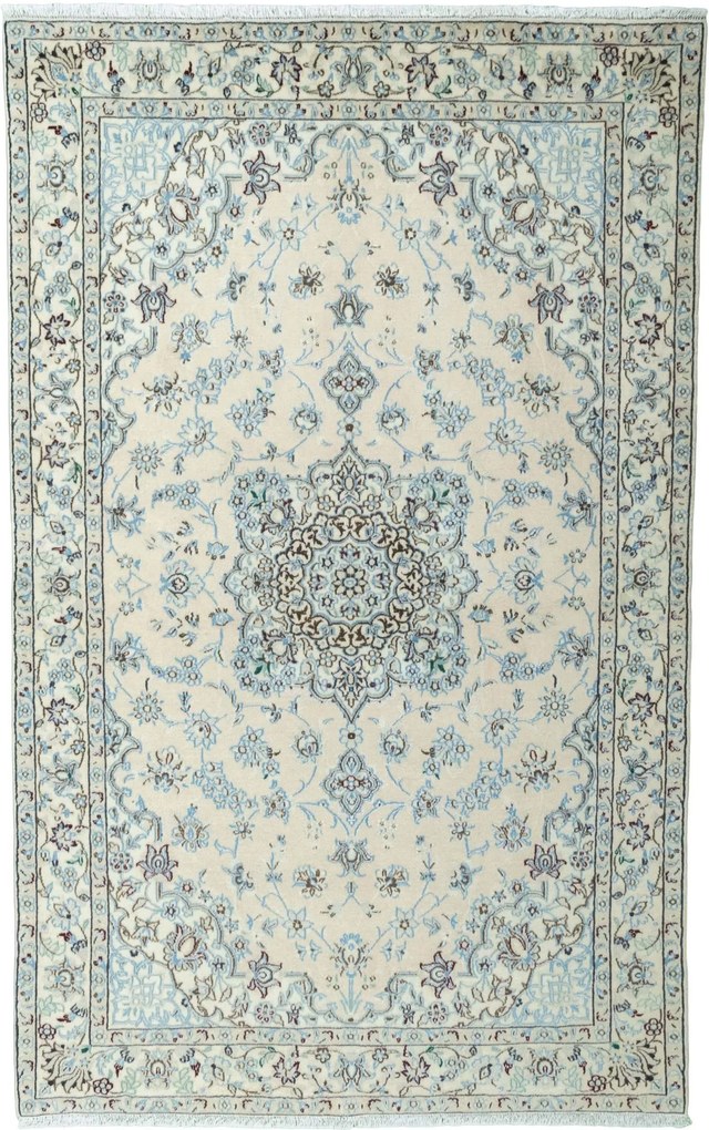 Nain Tappeto 130x200 Rosso (Iran) Annodato A Mano