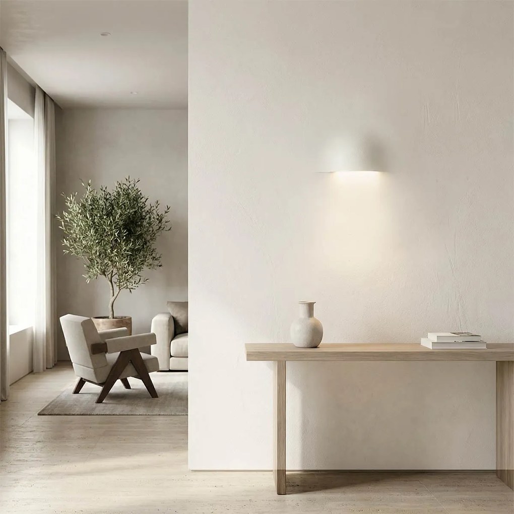 Applique da Incasso G9 POCKET Monodirezionale in Gesso Pitturabile